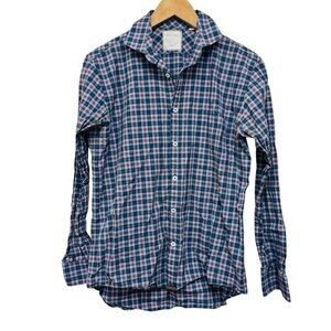 Billy Reid Plaid Button Down Shirt